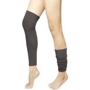Womens Solid Color Wool Blend Leg Warmers